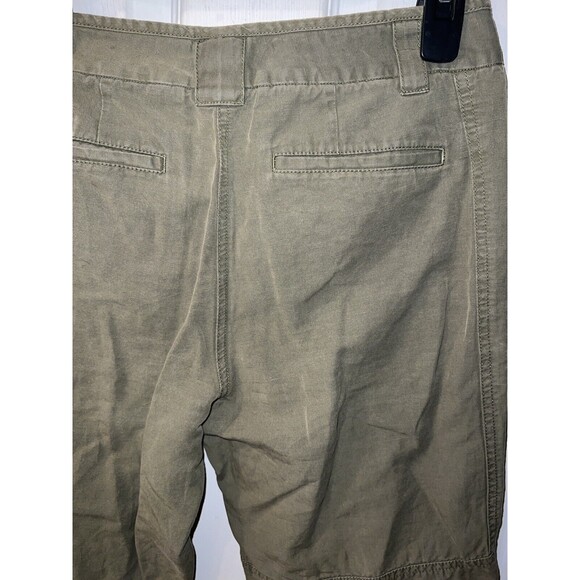 Theory Pants Womens 6 Utility Linen Barneys NY Collab lagenlook military minimal - Picture 10 of 12